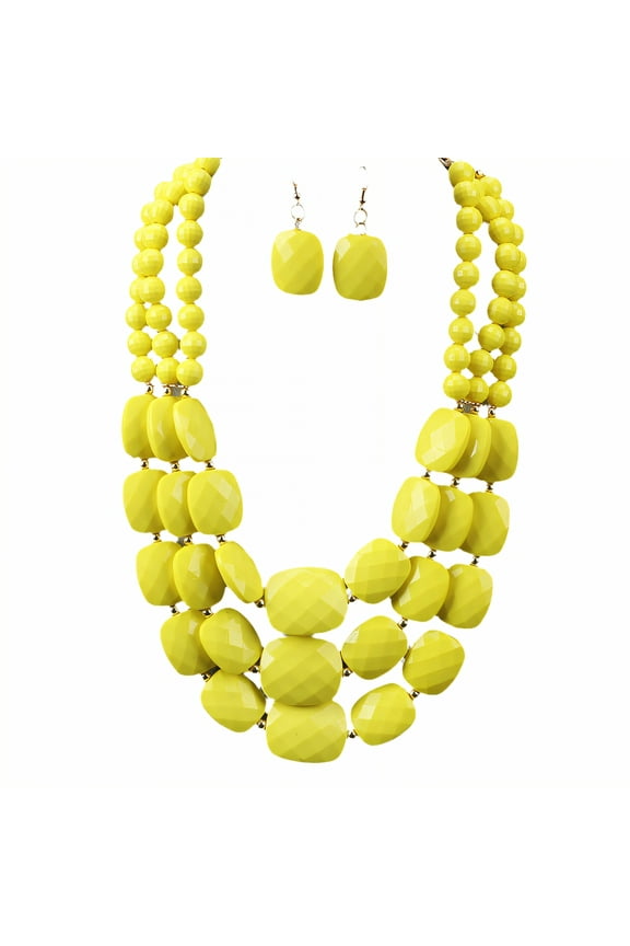 Charm Necklace,Shape-Preserved Pendant Necklace for Women,Flawlessly Refined Mom Necklace for Women,Yellow