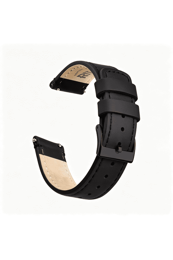 Christmas Gift Quick Release Leather Watch Band Leather Watch Strap 18Mm 19Mm 20Mm 21Mm 22Mm 23Mm Or 24Mm for Men and Women, White Elephant Gifts, Stocking Stuffers for Men