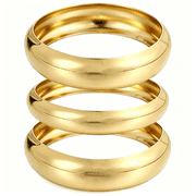 DESIGNICE Chunky Gold Bangle Bracelets for Women Trendy Stack Wide Wrist Cuff Bracelets Statement Arm Cuff Upper Bangle Fashion Jewelry Gift Accessories