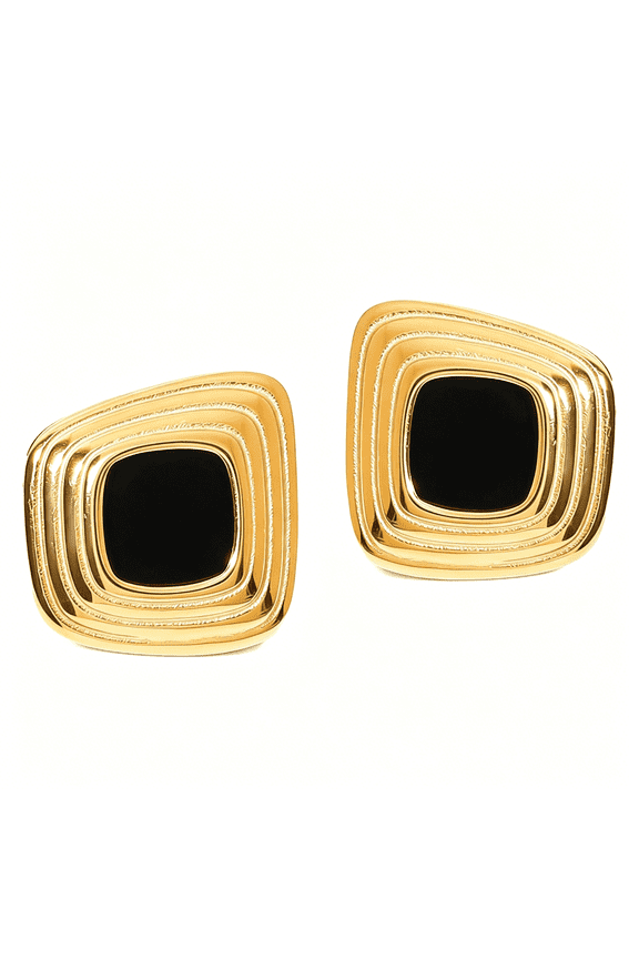 Chunky Gold Earrings for Women, Bold Statement Hoops for Fashion Looks
