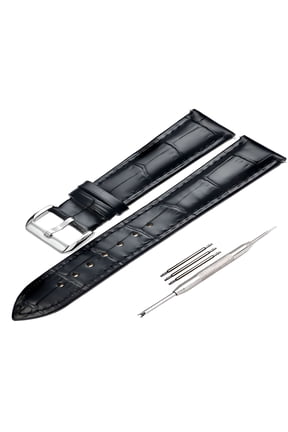 Classic Leather Replacement Watch Band Strap Belt 16 - 24mm