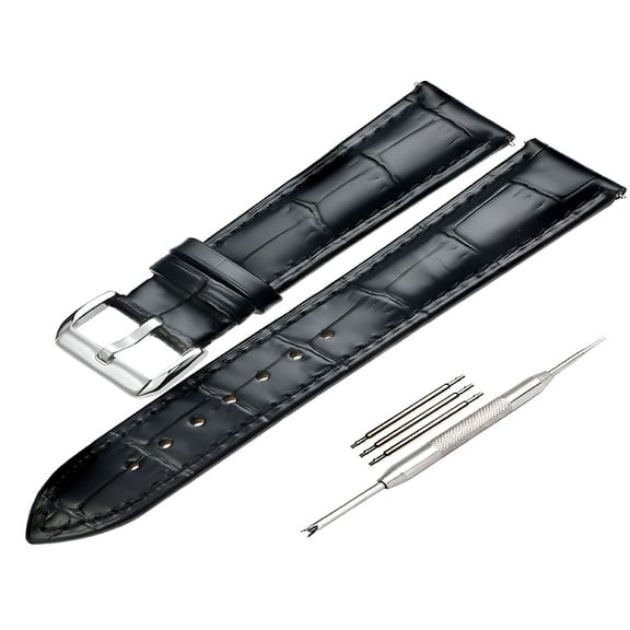 DESIGNICE Classic Leather Replacement Watch Band Strap Belt 16 - 24mm