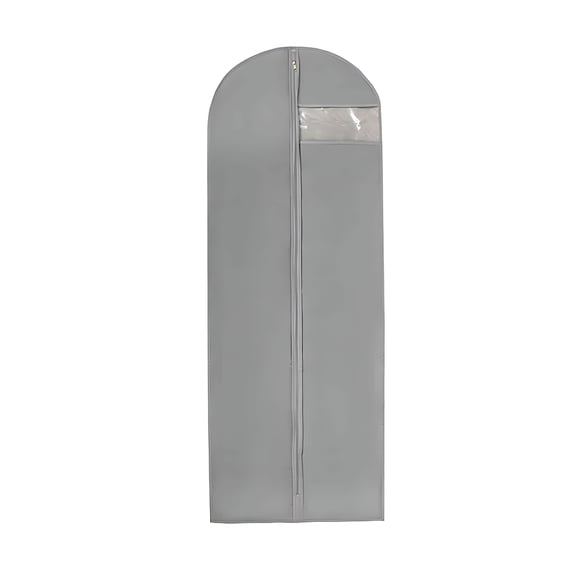 DESIGNICE Clothes Storage Dress Bags for Gowns Long 65'' Long Dress Clear Garment Bag Home Storage