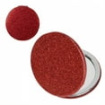thumbnail image 1 of ACDANC Compact Mirror,Round Foldable Structure Quick Makeup Aid,Red, 1 of 8