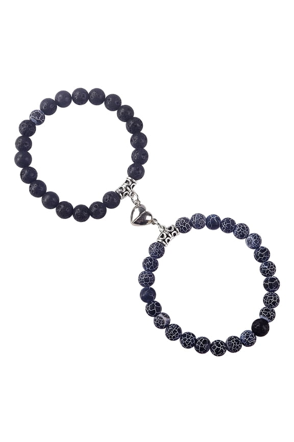 Couples Bracelets His and Her Matching Couple Gifts Bracelets Jewelry