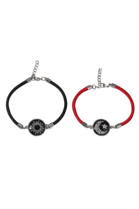 Couples Bracelets,Romantic Night-Glow Matching Bracelets,Creative Personalized Gifts for Couples,Stylish Matching Couples Stuff,Sun