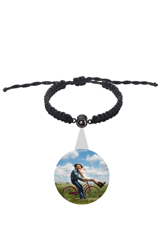 Custom Bracelets with Picture Inside, Personalized Photo Projection Bracelet, Ideal for Couples Gifts and Wedding Gifts