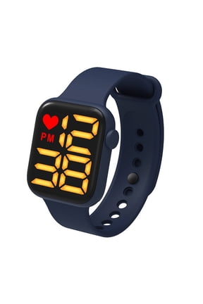 Digital Watch,Military Watch Flow Magazine,Led Display Waterproof Performance Digital Watch Men,Blue