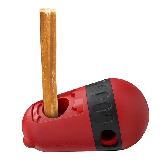 DESIGNICE Dog Puzzle Feeder Dog Treat Dispensing Toy with Anti-choking Bully Sticks Holder Interactive Puppy Slow Feeder for Small Medium Large Dogs
