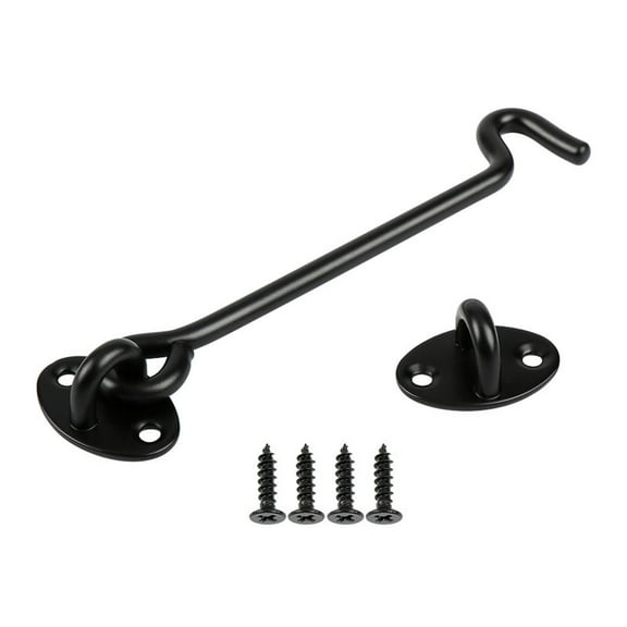 DESIGNICE Door Lock Suitable for Indoor Outdoor Use Door Latch Extra Screws Included Door Latches for top Of Door,Style1