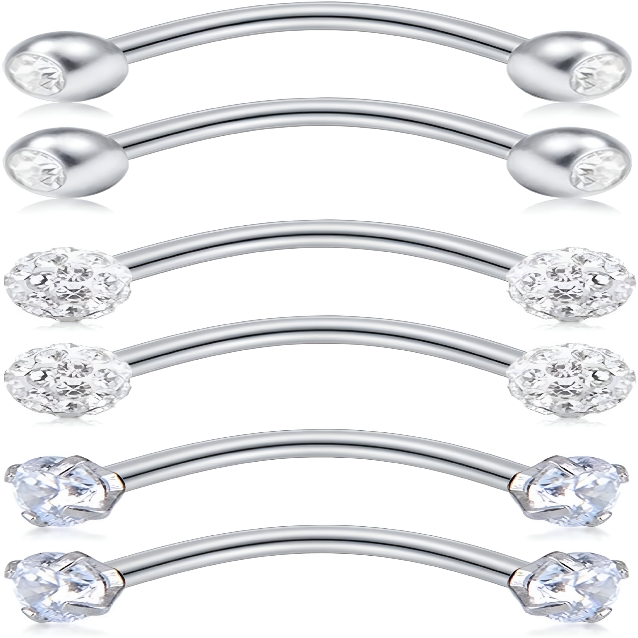 DESIGNICE Ear Stud Piercing Jewelry Earrings Women's Earrings Eyebrow ...
