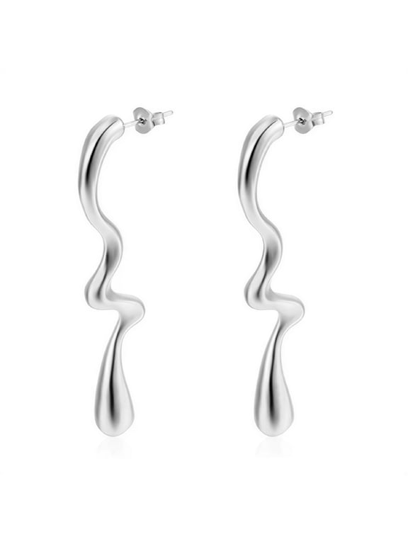 2026 New Earrings,Geometric Gold Earrings for Women,Lightweight,Hypoallergenic Twisted Earrings for Women for Casual Wear, Office, Parties, Evening Events, Gifts, Everyday Style