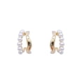 thumbnail image 1 of DESIGNICE Earrings,Stylish Korean Fashion Design Stud Earrings for Women,Hypoallergenic Silver Needle Fake Earrings,Style5, 1 of 2