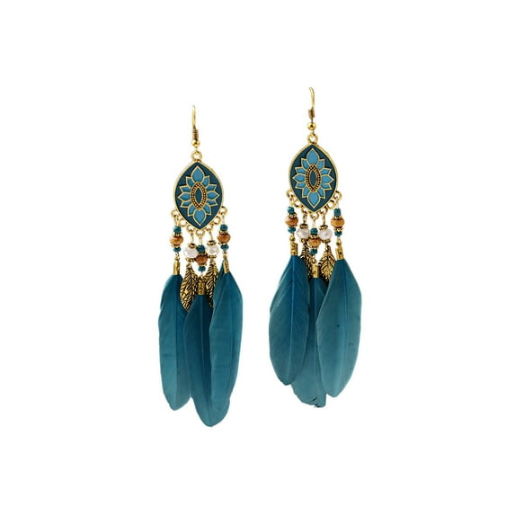 DESIGNICE Earrings,Unique Feather Design Earrings for Women,Premium Craftsmanship & Materials Ear Cuffs,Style2