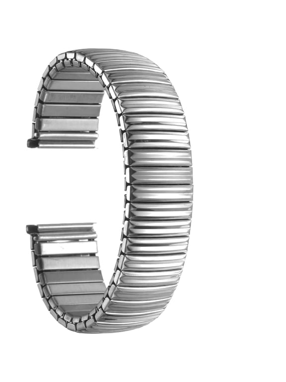 Expansion Watch Bands Stainless Steel for Women Men Metal Replacement Watch Bands Stainless Steel Mens Expansion Watch Band