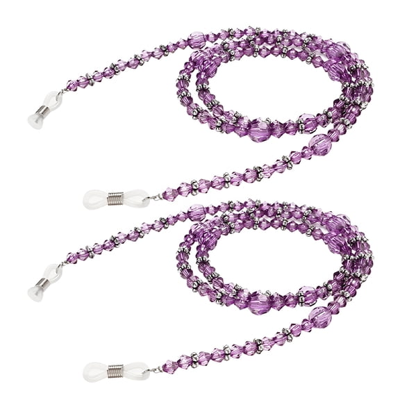 DESIGNICE Eyeglass Glasses Neck Beaded Reading Rope Holder Retainer Necklace Clip Sunglasses Spectacles