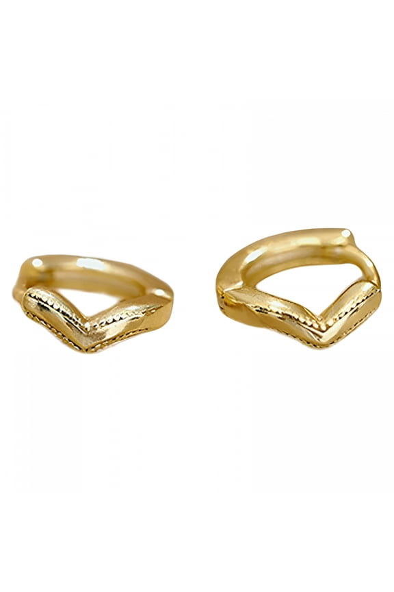 2026 New Fashion Female Small Hoop Earrings,Copper for Casual,Party,Office,Daily Wear,Gift,Special Occasions 1 Cm