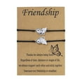 thumbnail image 1 of DESIGNICE Fashion Friendship Gifts Birthday Gifts Long Distance Matching Butterfly BFF Bracelets Friendship Bracelets for 2 Girls Best Friends, 1 of 7