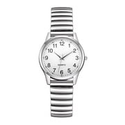 DESIGNICE Fashion Ladies Women Unisex Wind Up Watches for Women No Battery Stainless Steel Quartz Wrist Bands Men Watch Couple Watch