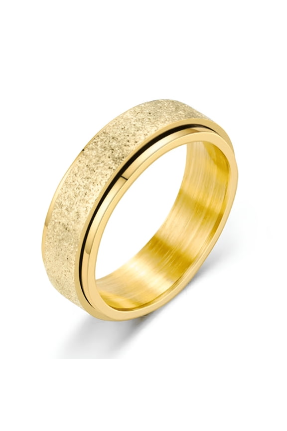 Fidget Ring, Innovative Rotating Fidget Rings, Calming Anxiety Ring, Stylish Tungsten Rings for Women, Fidget Rings for Women, 5