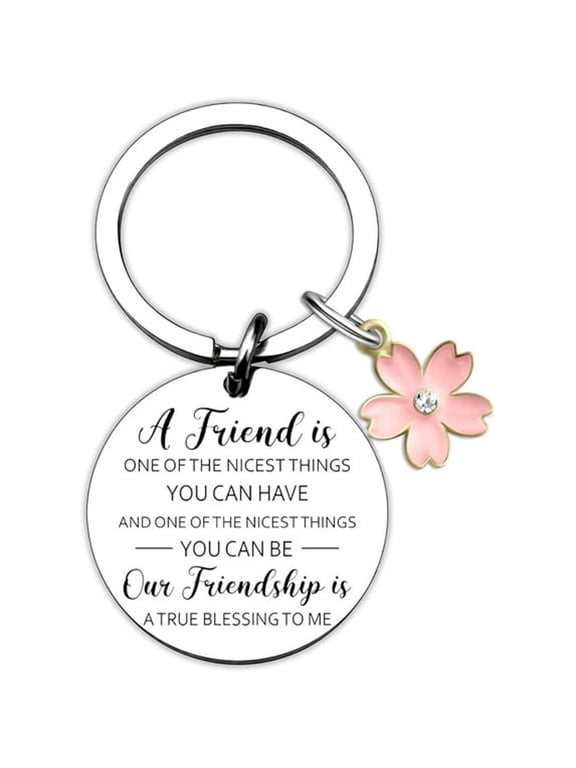 Friendship Gifts for Women Friends Female Bff Bestie Keychain Gift for True Friends Unique Friend Teen Birthday Christmas Galentines Gifts for Women Ideas