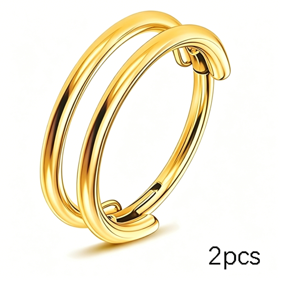 DESIGNICE G23 Titanium Cartilage Earring Hoop: Conch Piercing Jewelry Nose Septum Rings Hypoallergenic Hinged Segment Clicker Rook Daith Tragus Earrings