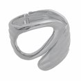 thumbnail image 1 of DESIGNICE Gold Bangles for Women Unique Twisted Design Chunky Silver Bracelet Open-Close Silver Bangle Bracelets for Women Silver2, 1 of 7