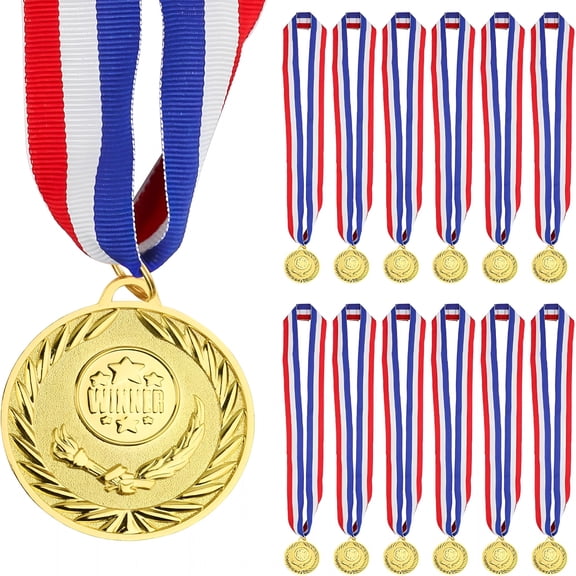 DESIGNICE Gold Medals for Awards,1St Winner Medals for Sports,Competitions,Party,2 Inches