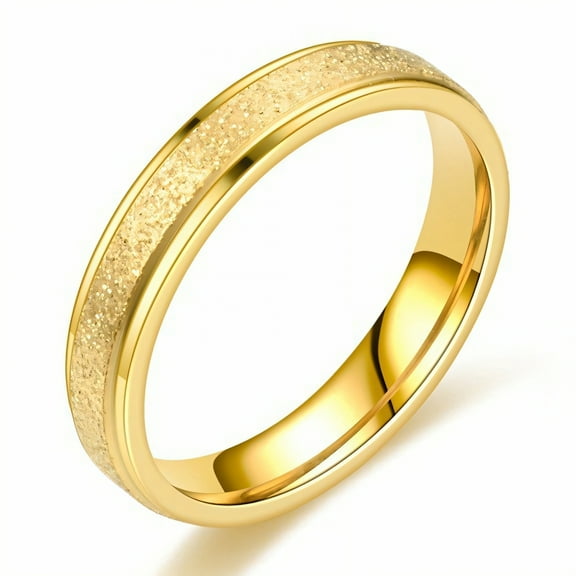 DESIGNICE Gold Rings for Women,Rigid Structure Fashion Rings for Women,Comfortable Wear Tarnish Free Gold Rings,Gold1 Plated
