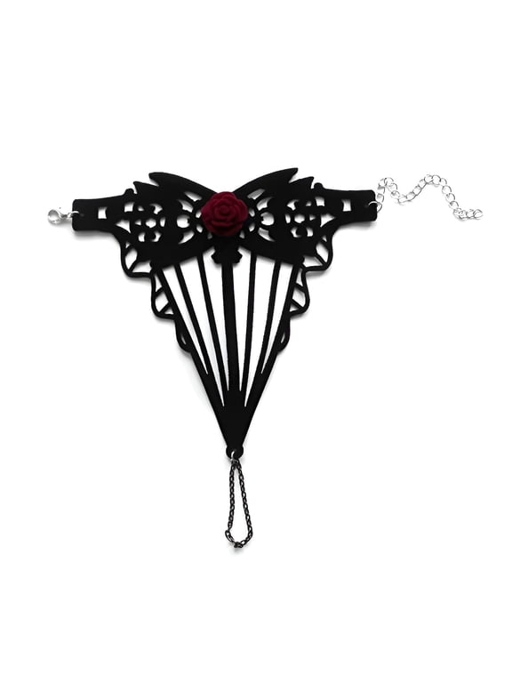 Goth Accessories,Bold Punk Statement Goth Jewelry,Gothic Dark Spirit Gothic Valentines Day Gifts