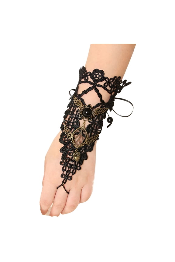 Goth Accessories,Bold Rock Outlaw Edge Goth Jewelry,Gothic Demon Spirit Combination Gothic Valentines Day Gifts