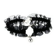 thumbnail image 1 of DESIGNICE Goth Accessories,Cat Bell Black Choker Necklaces for Woman,Lace Gothic Necklace,For Women Halloween Daily Use,Black, 1 of 7