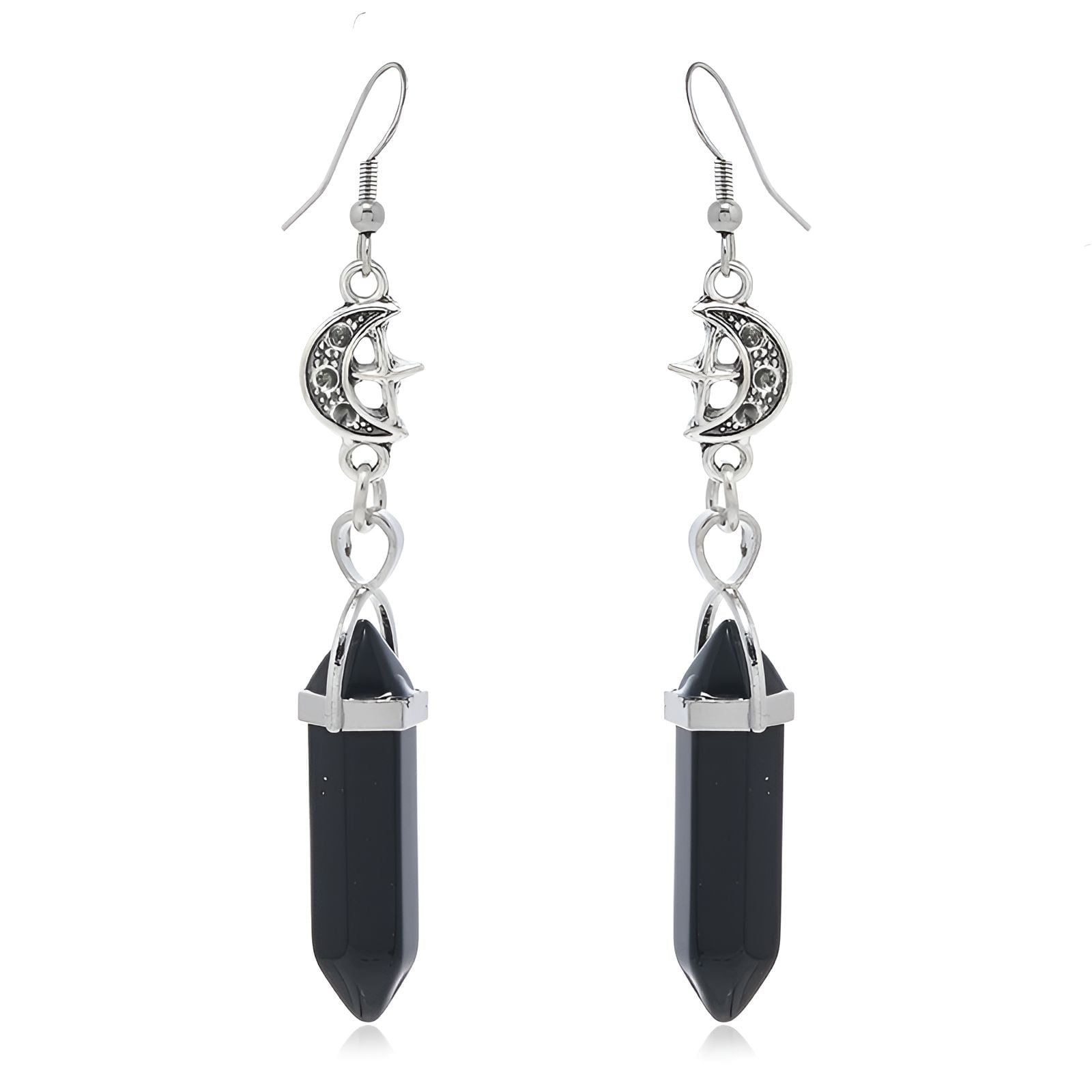 DESIGNICE Goth Accessories,Punk Devil Influence Goth Earrings,Retro Dark Chic Gothic Valentines Day Gifts