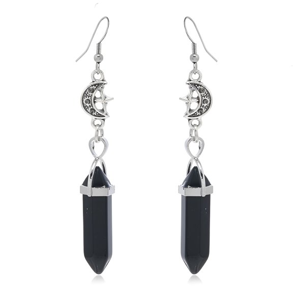 DESIGNICE Goth Accessories,Punk Devil Influence Goth Earrings,Retro Dark Chic Gothic Valentines Day Gifts