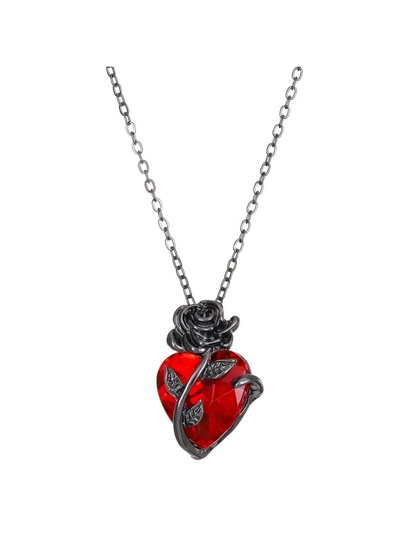 Gothic Jewelry,Red Blood Drop Gothic,Gothic Punk Look Goth Accessories