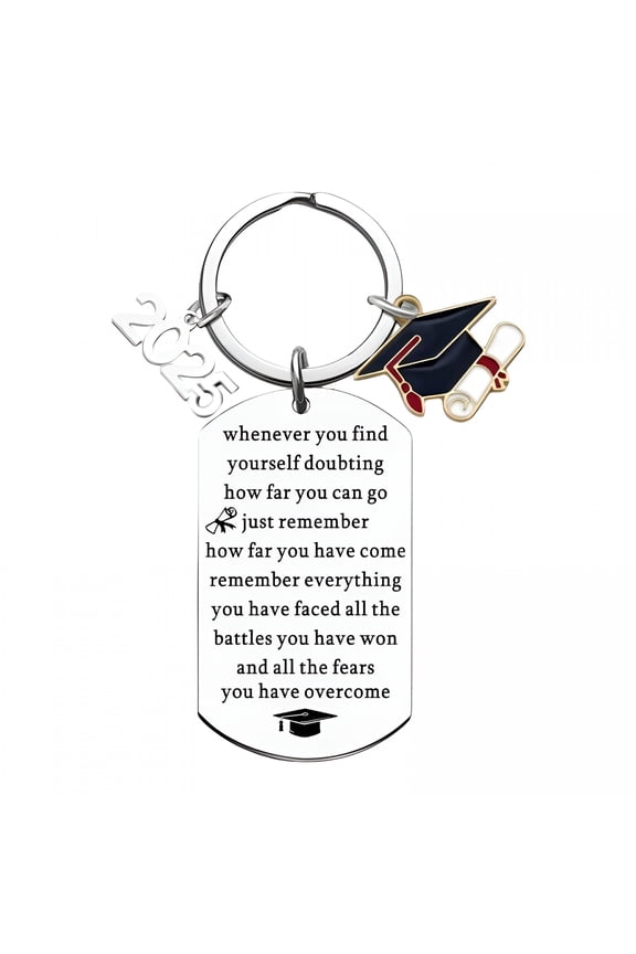 Graduation Gifts for Him Her - Class of Graduation Keychain, Inspirational Gifts for College Middle High Student, Senior Masters Degree Student College Gift Ideas