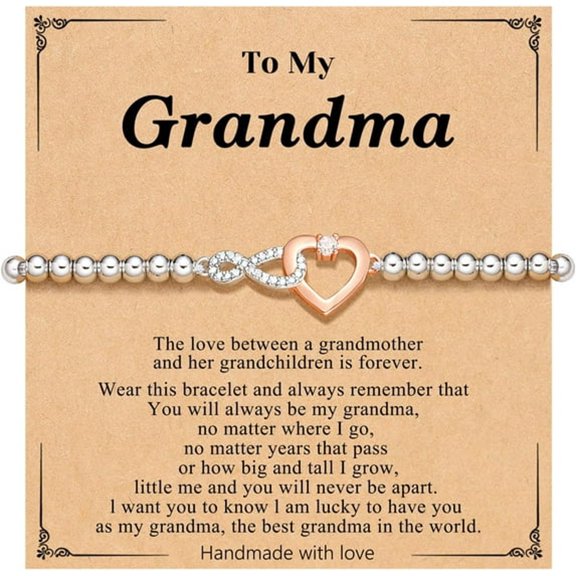 DESIGNICE Grandma Gifts,Mother Daughter Gifts,Valentine'S Day Mother'S Day Christmas Gifts for Grandma Granddaughter Mom Daughter Bracelet