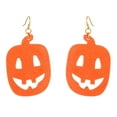 thumbnail image 1 of DESIGNICE Halloween Earrings,Pumpkin Halloween Jewelry,Alloy Lasting Color Retention Fall Earrings,Style5, 1 of 7