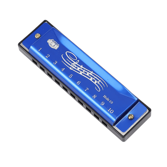 DESIGNICE Harmonica,Non-Toxic Harmonica for Kids,Safe and Fun Kids Instruments,Blue