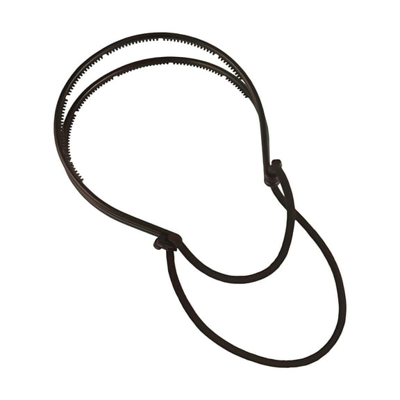 DESIGNICE Headbands for Women Adjustable Double Hair Bands Headband Korean Style Resin Material Wide 12.5cm Hair Accessories for Women,Brown