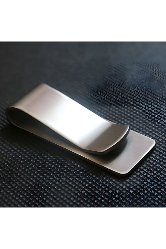 High Quality Stainless Steel Metal Money Clip Fashion Simple Gold Silver Dollar Cash Clamp Holder Wallet for Men