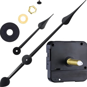 DESIGNICE High Torque Clock Movement Mechanism with 270 mm/ 10.6" Big Clock Hands (Shaft Length 9/10"/ 23 mm)