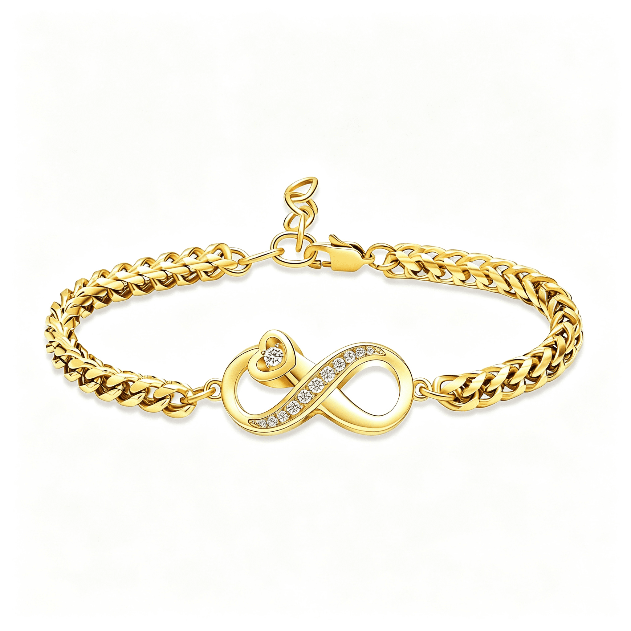 DESIGNICE Infinity Urn Bracelet for Ashes Heart Cremation Jewelry for ...