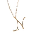 thumbnail image 1 of DESIGNICE Initial Necklaces for Women,Elegant Silver Initial Necklace,Chic Dainty Necklace,Simple Custom Initial Necklace for a Timeless Look,N, 1 of 2