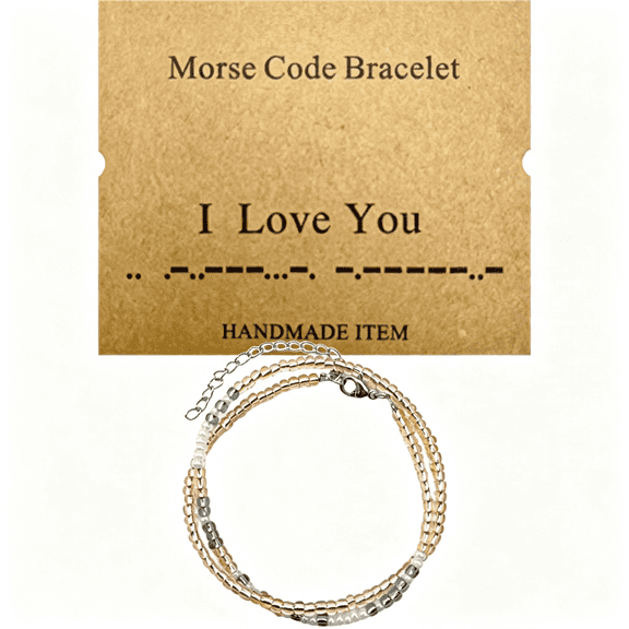 DESIGNICE Inspirational Gifts Beads Bracelets for Women Encouragement Birthday Gifts for Daughter Sister Niece Granddaughter Mom Best Friend