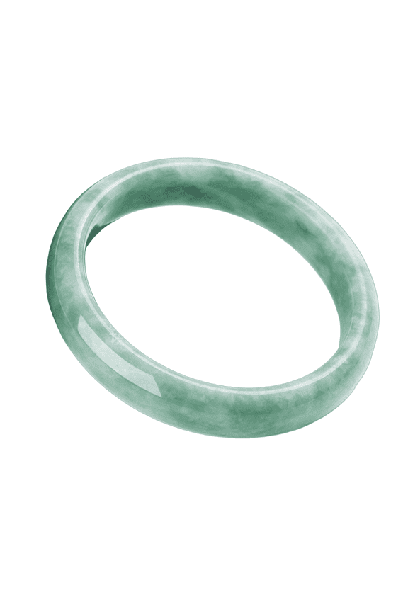 Jade Bracelet for Women Jade Bracelet Bracelets for Women Natural Dark Green Jade Jade Ring 54mm Style 2