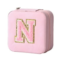 DESIGNICE Jewelry Boxes for Women Travel Jewelry Case Travel Jewelry Organizer N,N1