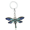 thumbnail image 1 of DESIGNICE Key Chain,Lifelike Dragonfly Sculpture Cute Keychains for Women,Delicate Handcrafted Art Keychains for Women,Blue, 1 of 5