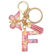 DESIGNICE Key Chain,Love and Butterfly Charm Keychain Accessories,Playful and Elegant Keychain Charms,Style3