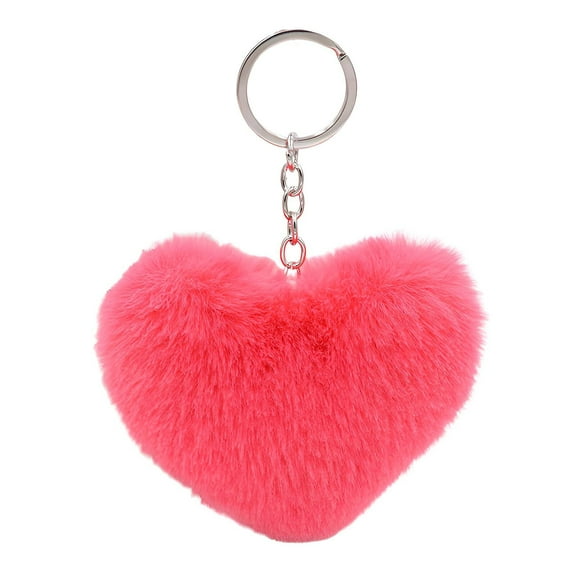 DESIGNICE Key Chain,Playful Keychain Accessory Key Chains Women Cute,Adorable Bag Ornament Keychain for Women,Red